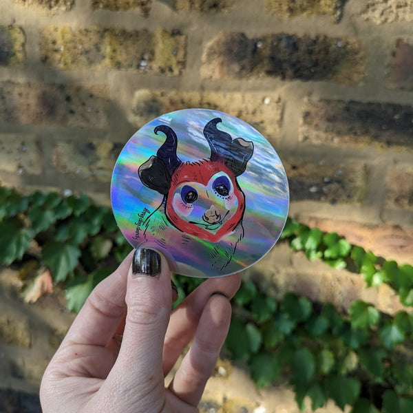 Holographic Sticker Karma