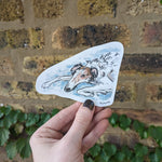 Stanley the Borzoi Sticker